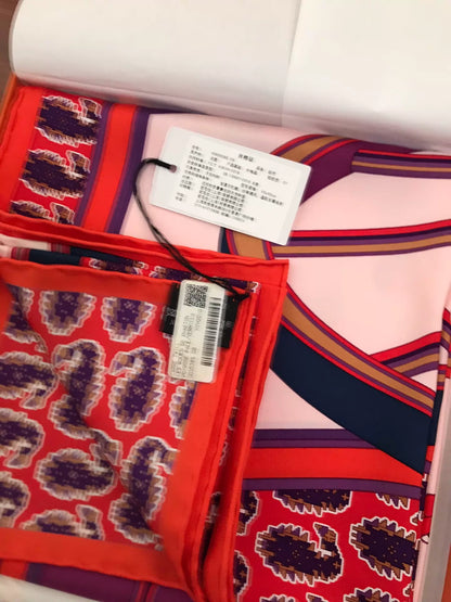 160826-scarf-27  New. hermes Genuine silk scarves  90 x 90 cm