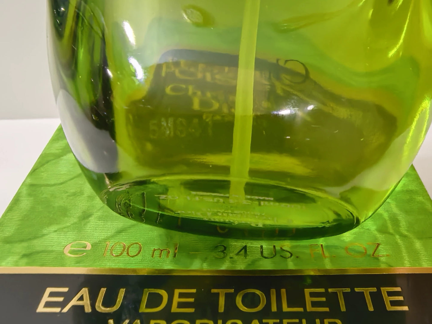 210526-77 Dior green poison light EDT 100ml 3.4 oz