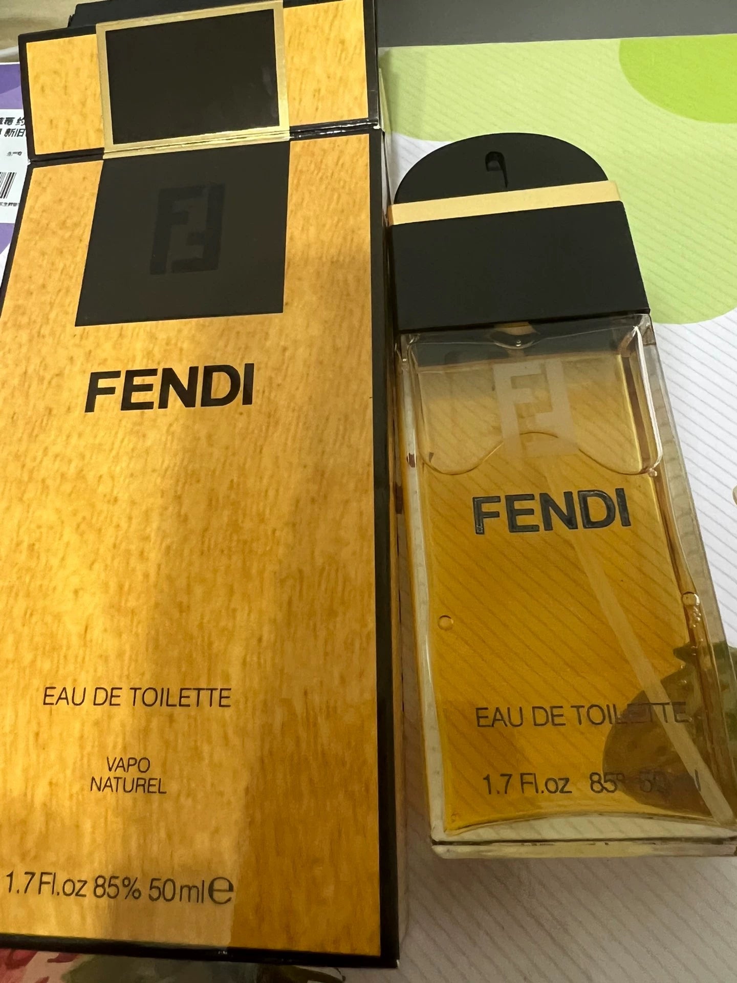 300825-100 Fendi Eau de Toilette EDT 50ml 1.7oz