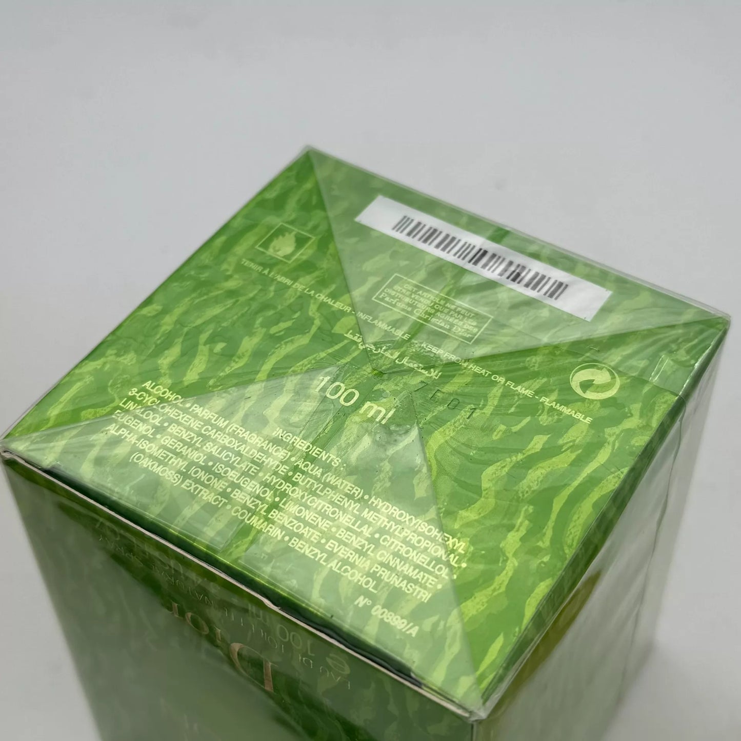 030826-33 Dior green poison pumpkin EDT 100ml 3.4 oz
