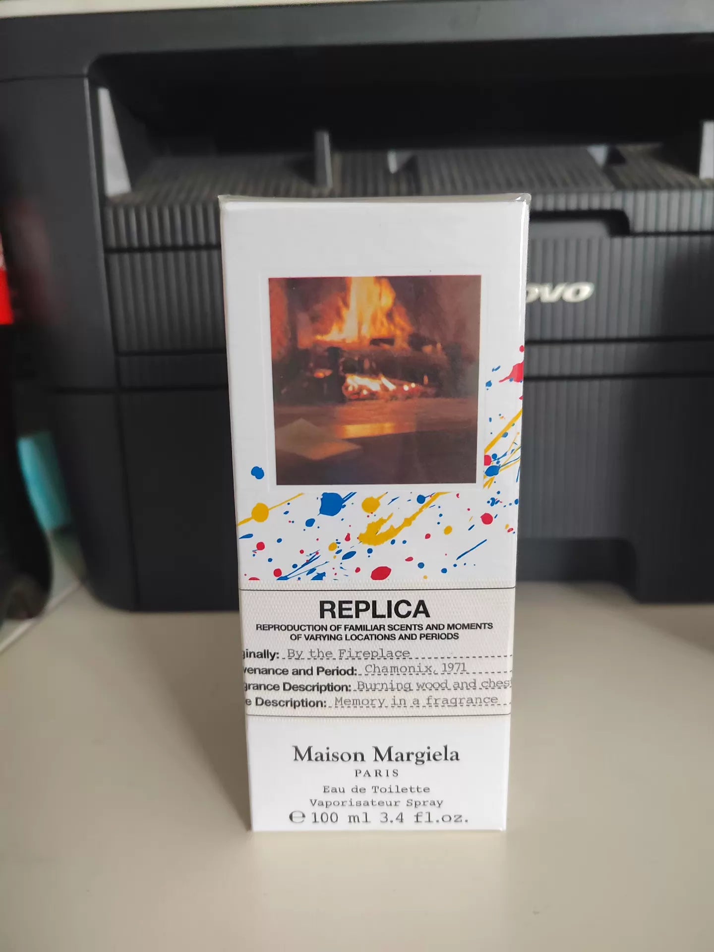 010926-22 Maison Margiela warms fireplace ink EDT 100 ml 3.4 oz