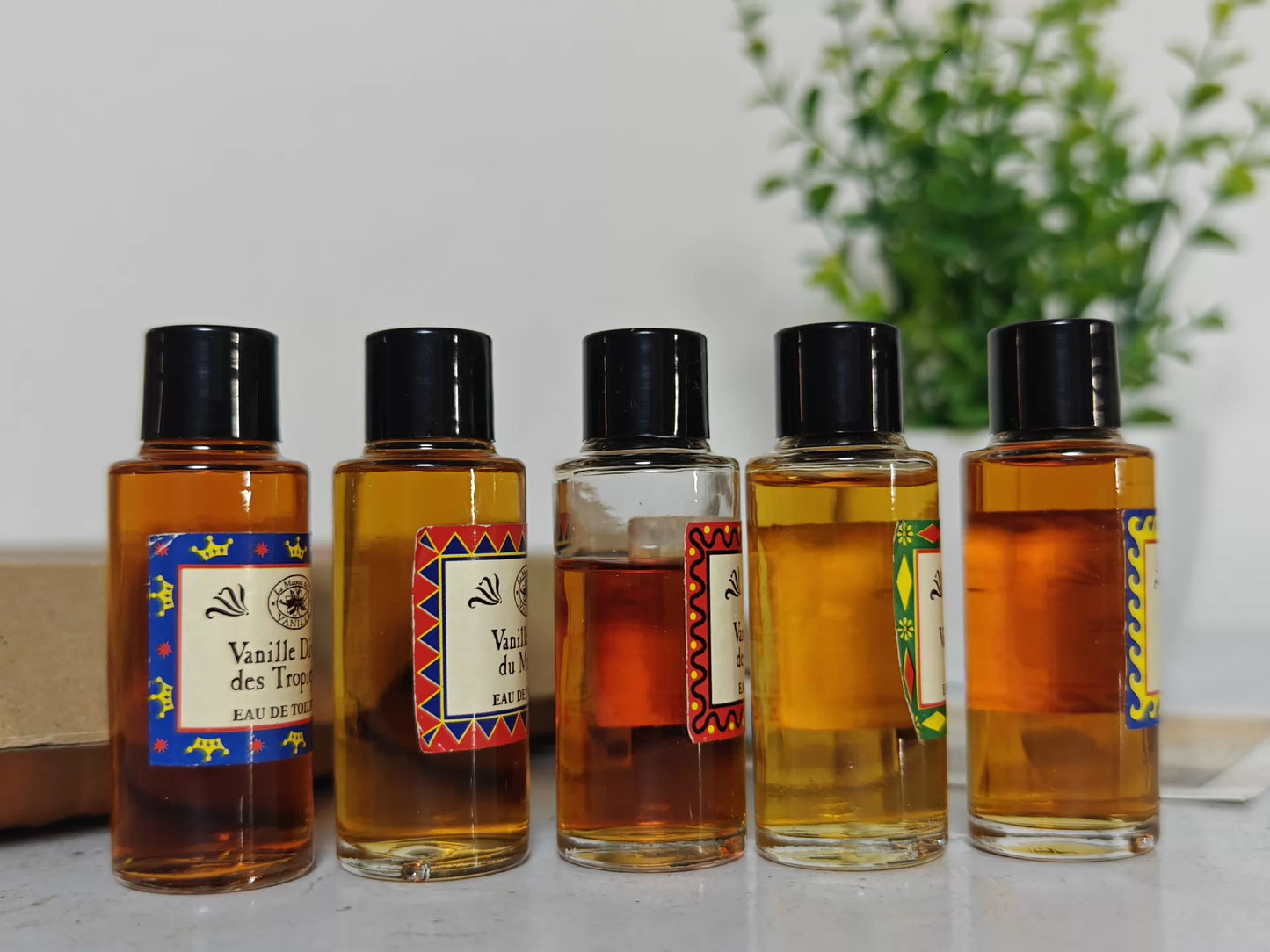 080826-28 Meissen Vanilla 5x Perfume 15ml 0.5 oz