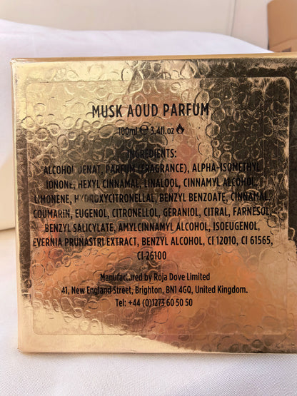 200826-26 Roja Dove Musk Aoud Parfum 100ml 3.4 oz
