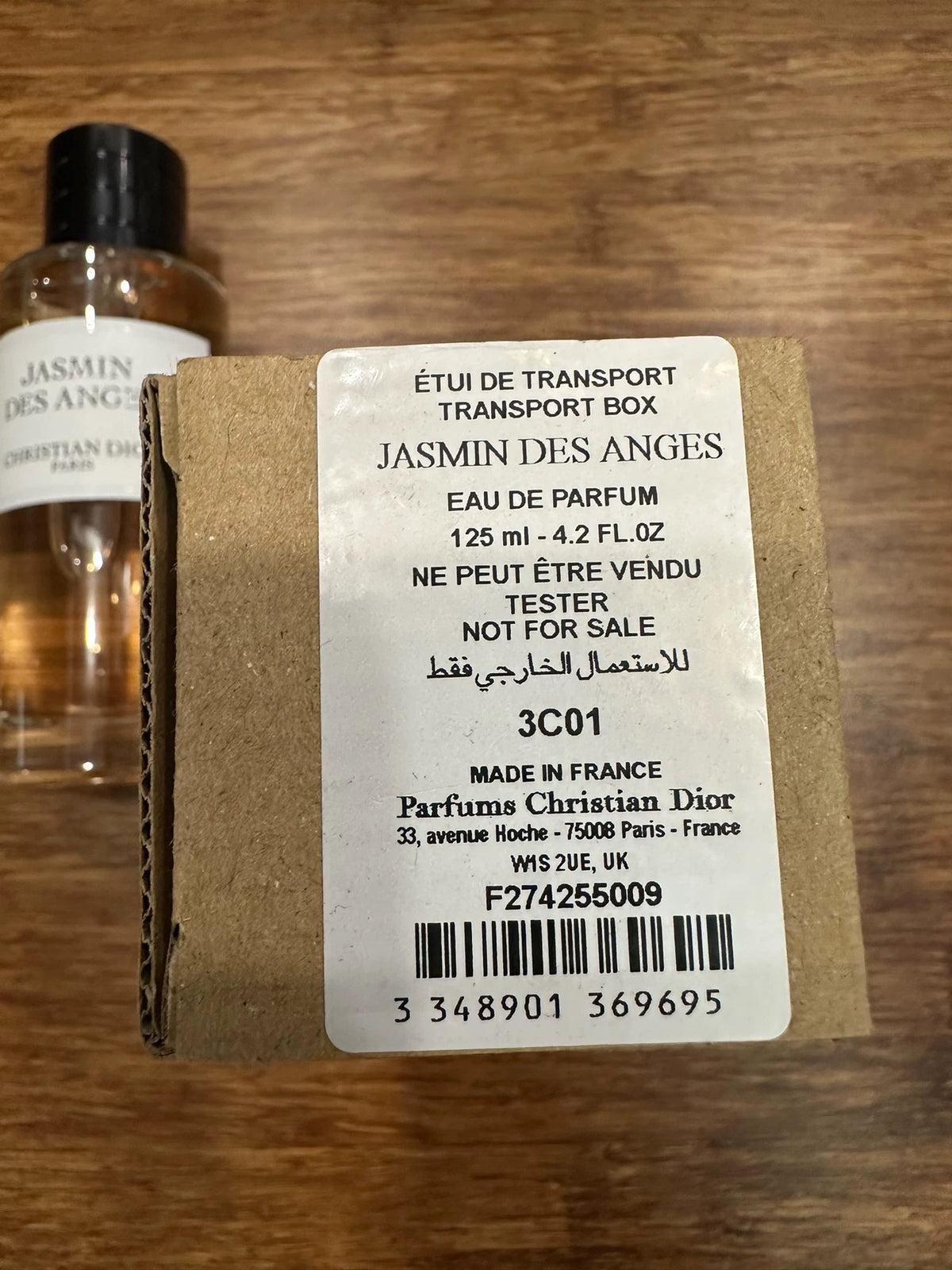 211026-54 Dior Transport Parfum 125ml 4.2 oz