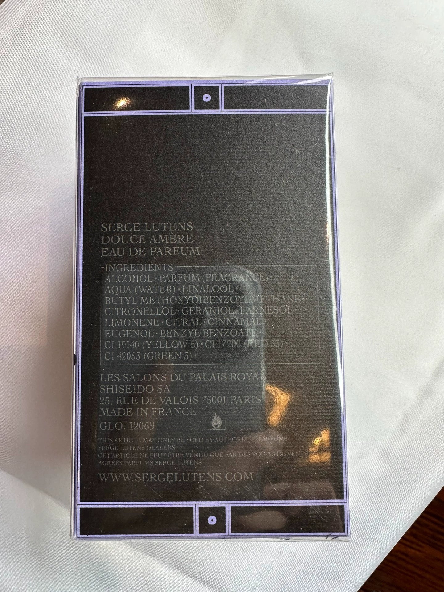 060126-10 Serge Lutens Douce Amere 75ml 2.5 oz Eau de parfum EDP