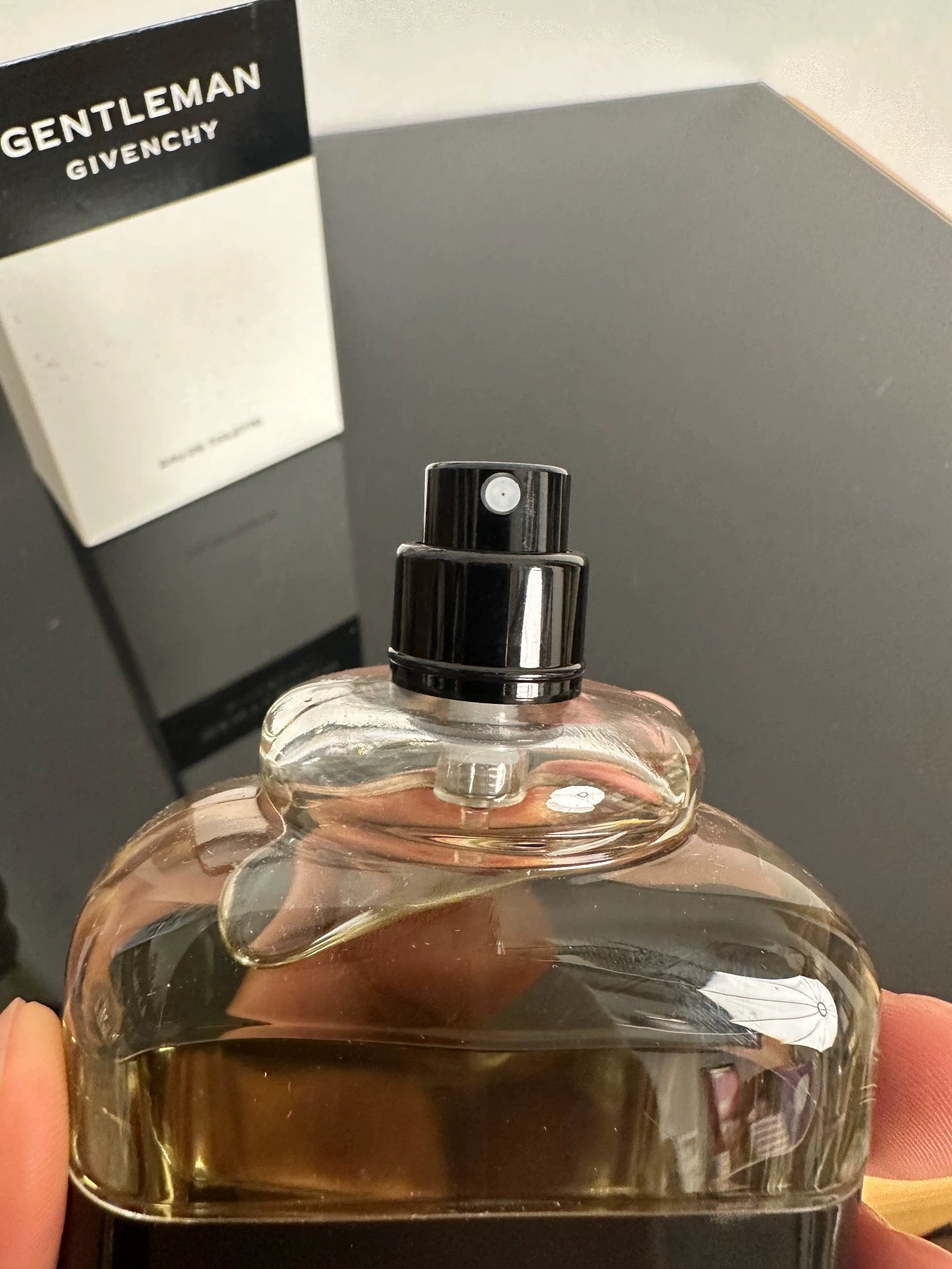 250626-51 Givenchy Gentleman full bottle. Parfum 100ml 3.4 oz