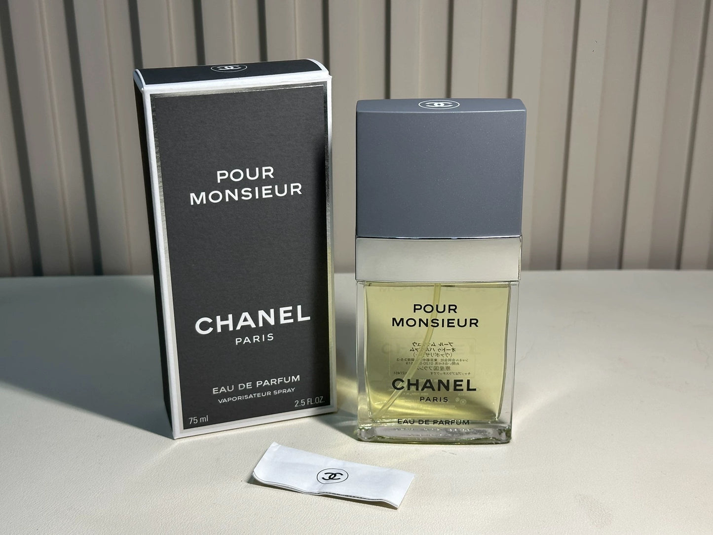 300825-88 Chanel pour monsieur Eau de Parfum EDP 74ml 2.5oz
