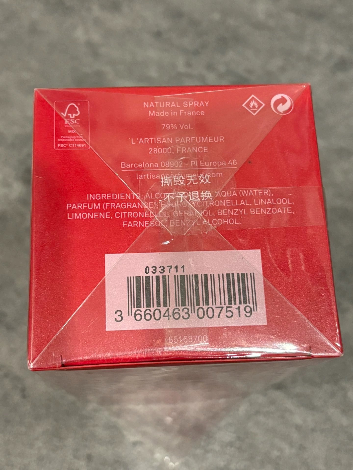 131225-97 L'Artisan Parfumeur Passage D'enfer  Eau de Toilette EDT 100ml 3.4oz