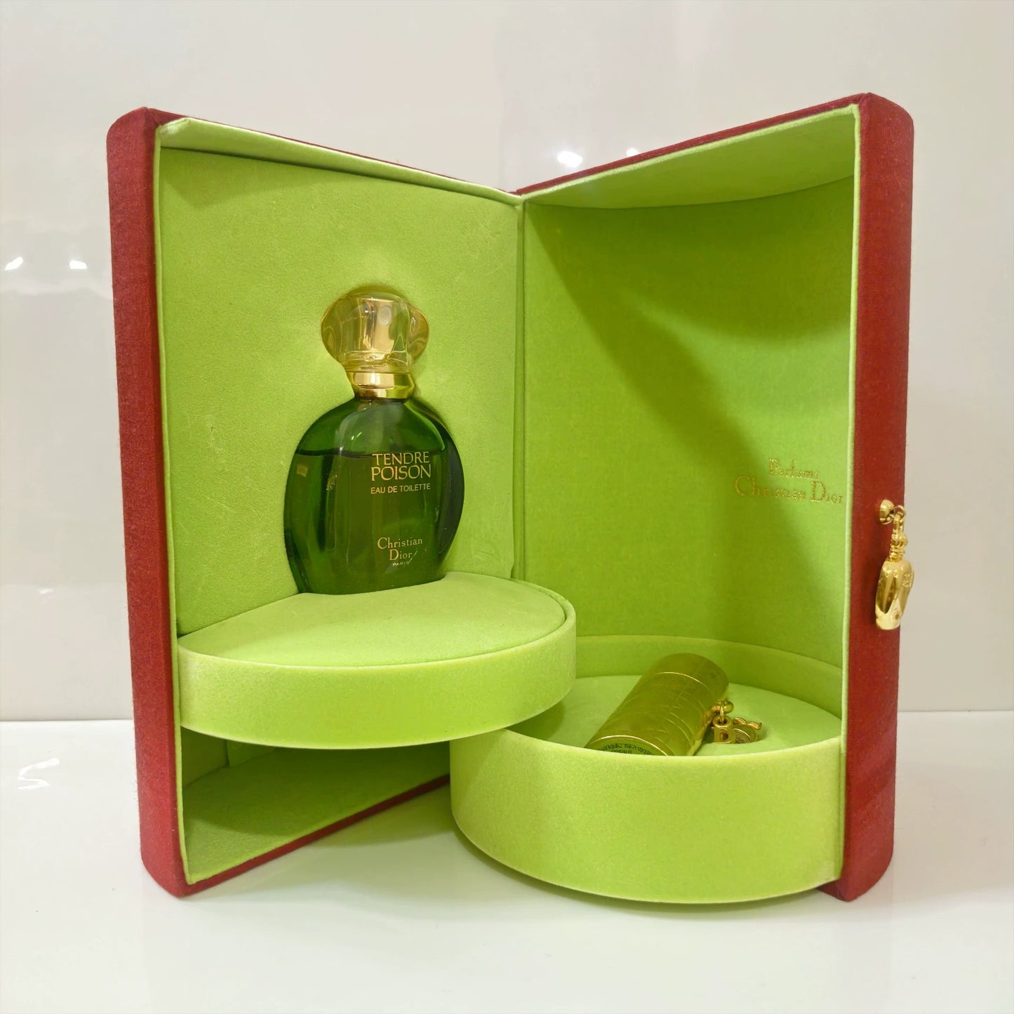 041125-83 Christian Dior Poison Eau de Toilette EDT 50ml 1.7 oz + 7.5ml Parfum