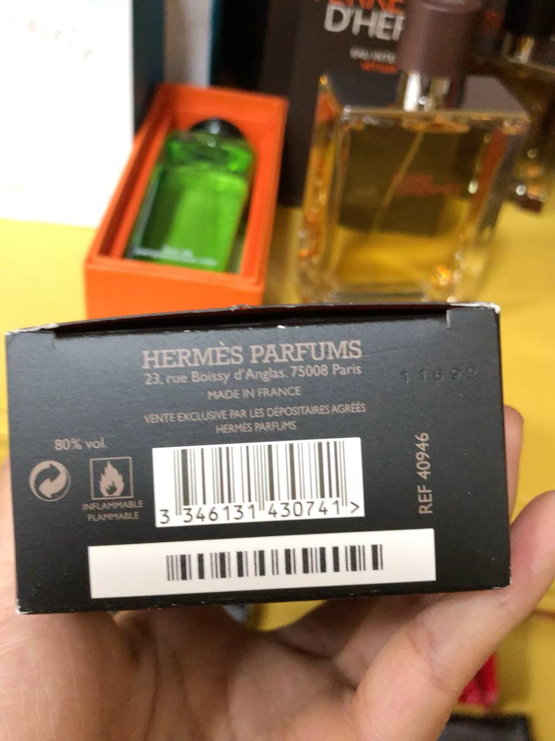 150726-242 Hermès Earth Fragrant Vetiver Parfum 100ml 3.4 oz