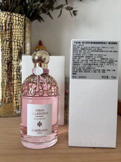 140126-70 Guerlain 125ml 4.2oz Aqua Allegoria Rosa Rossa