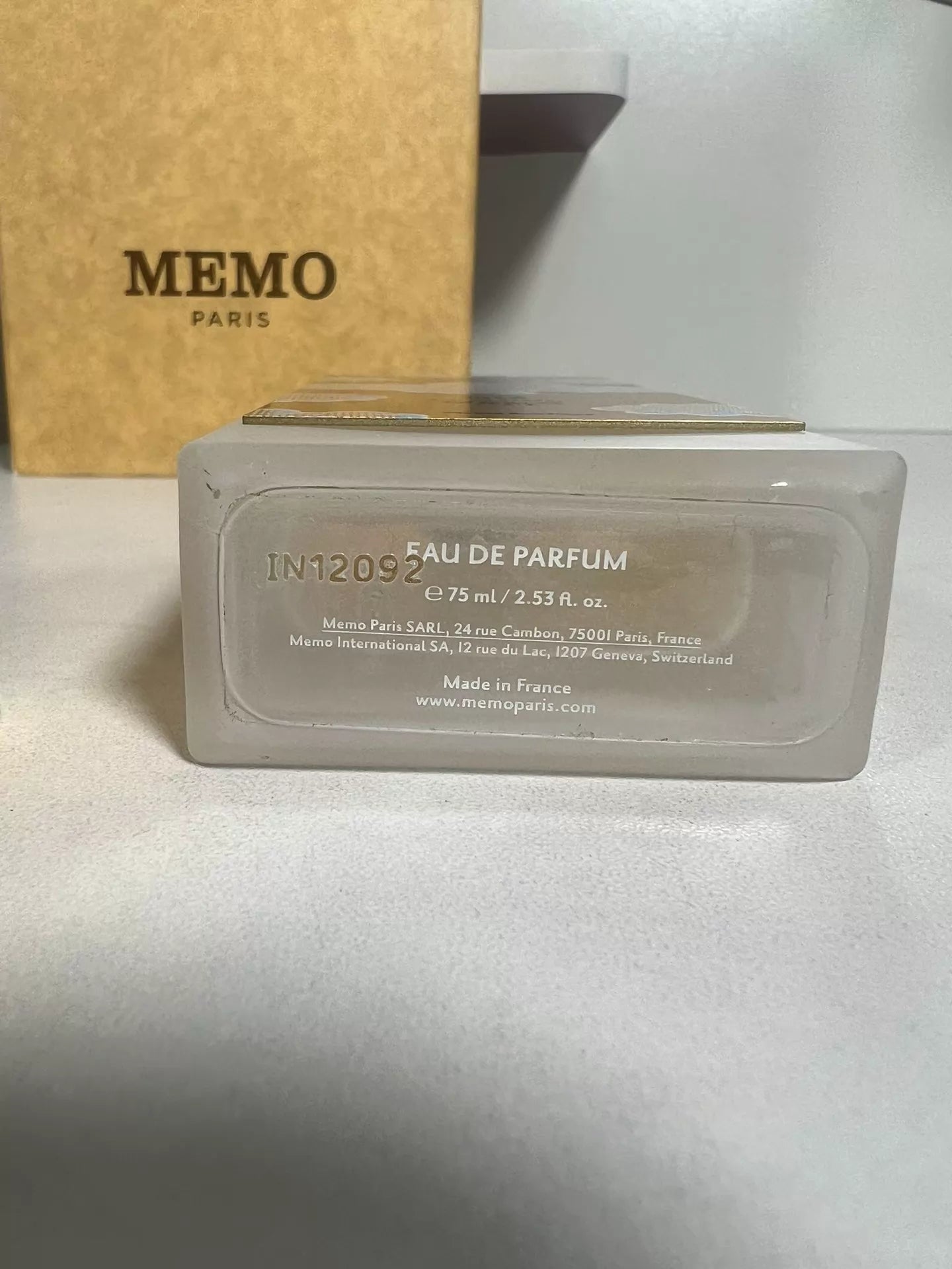 270726-3 memo memo rhine Perfume 75ml 2.5 oz