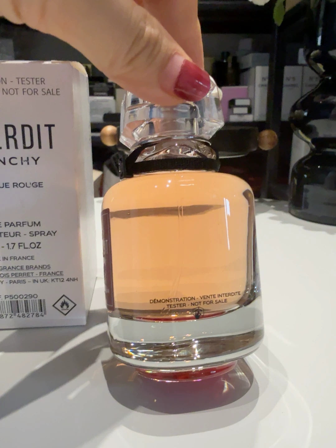 200426-7 Givenchy Heart Parfum 50ml 1.7 oz 1.7oz