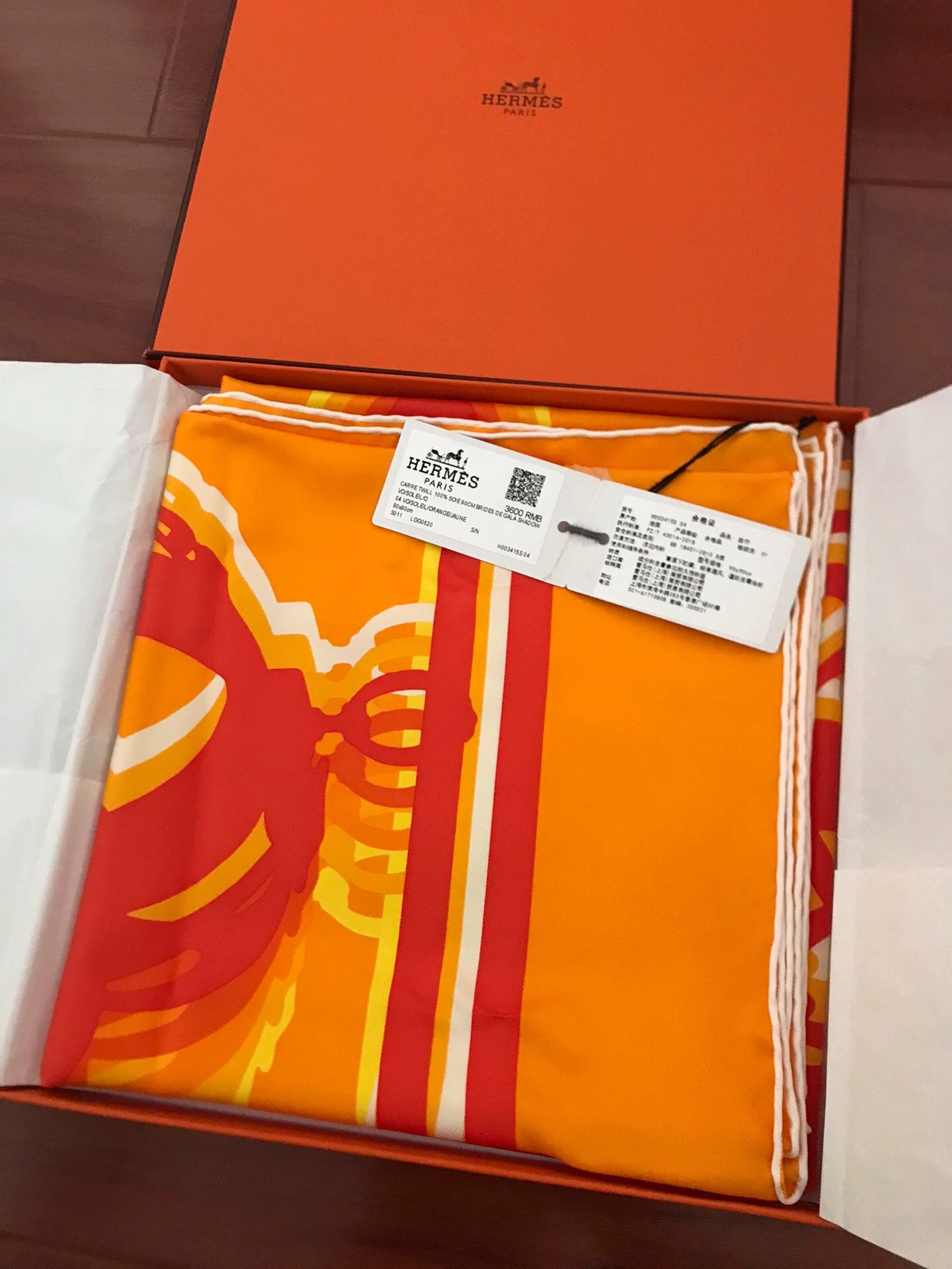 160826-scarf-5 Hermes Brand new genuine scarf