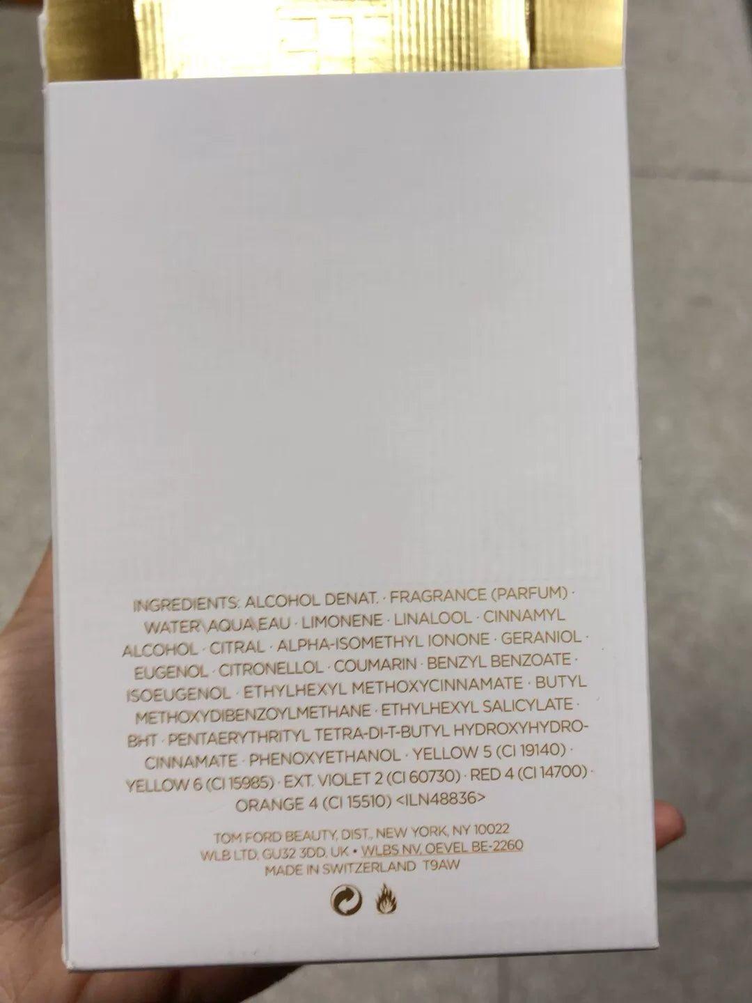 150726-144 Tom Ford TF Jue Sheng Parfum 100ml 3.4 oz
