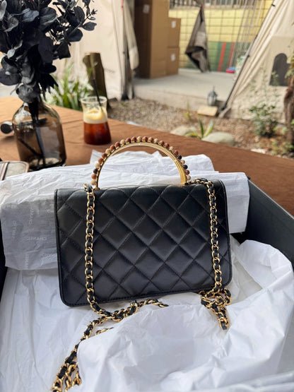 150626-bag-55 Chanel 23a black gold handbag