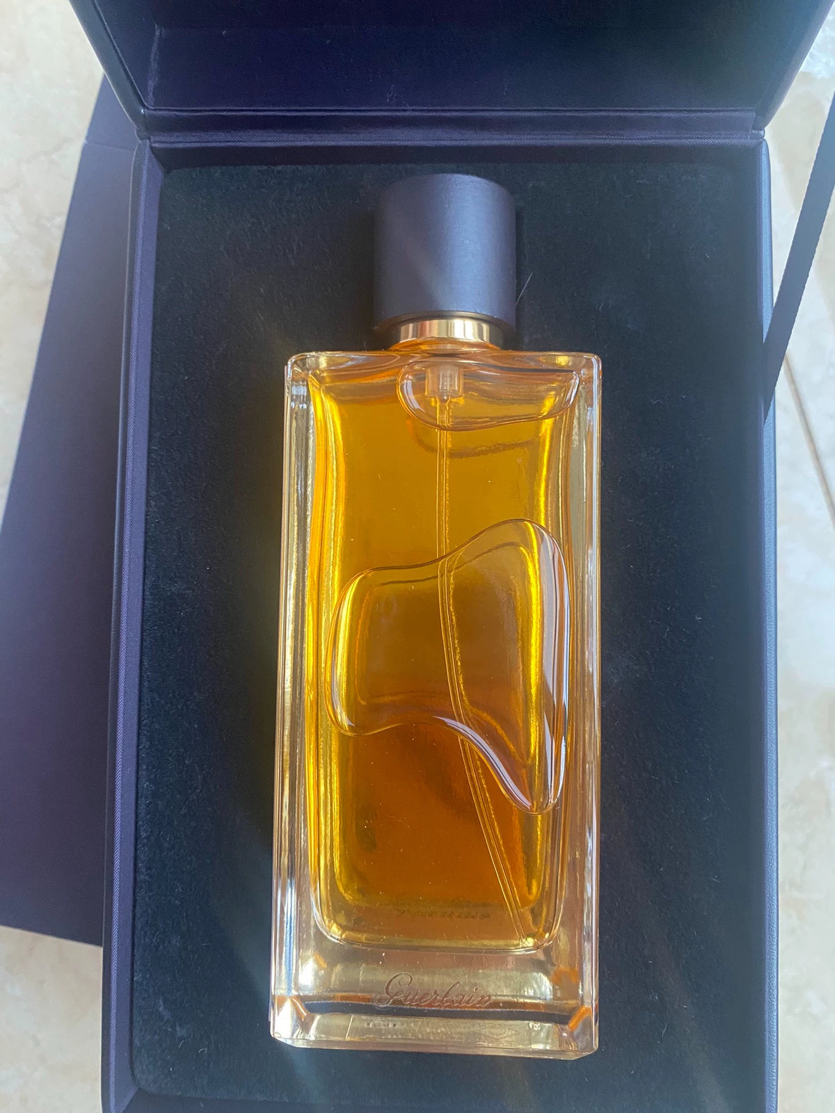 051026-23 Guerlain Salon Turkish Rose Old Edition Leather Box Collector 75ML 2.5 oz