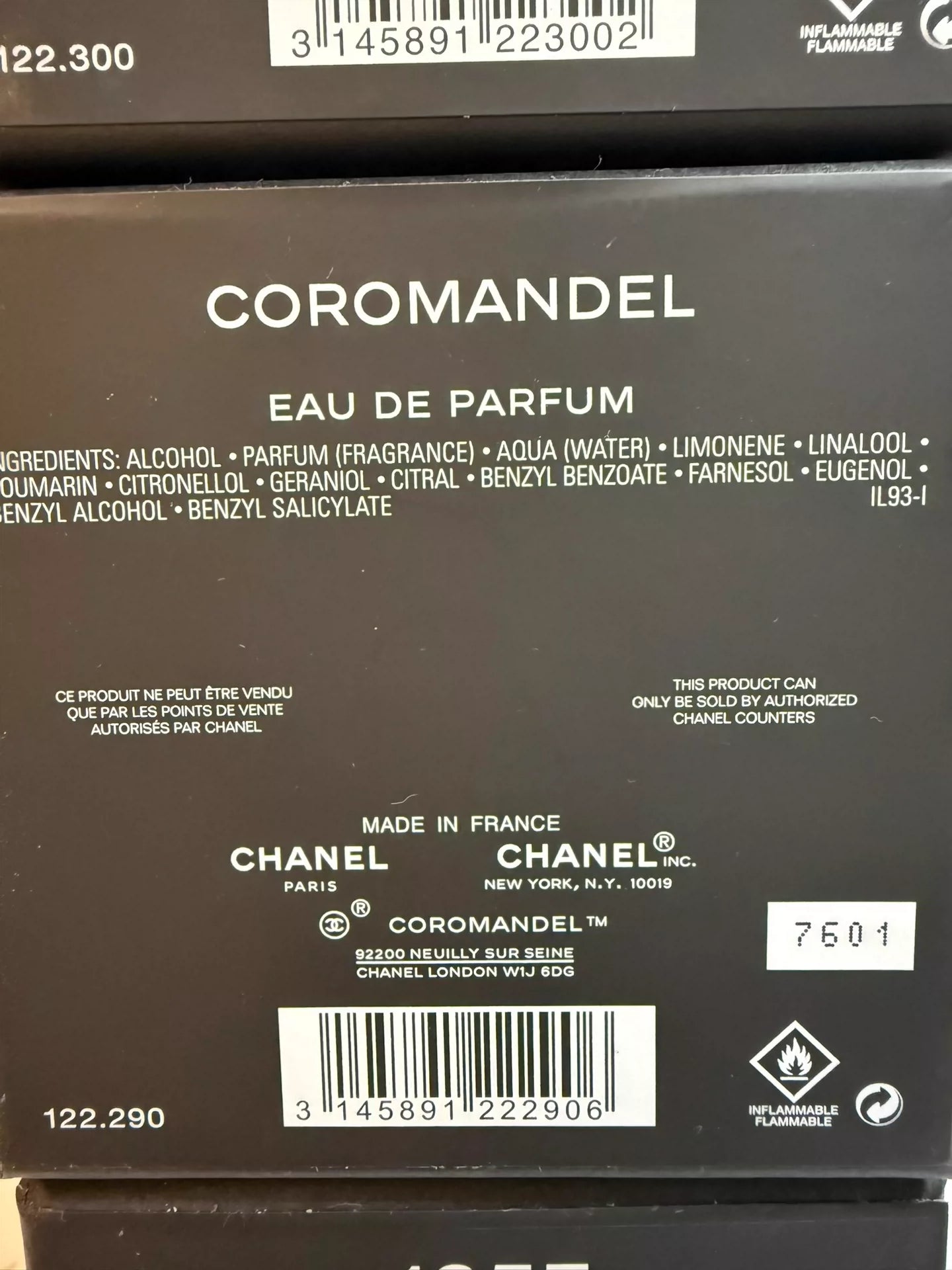 090525-13 Chanel COROMANDEL Eau de Parfum EDP 201ml 6.8oz