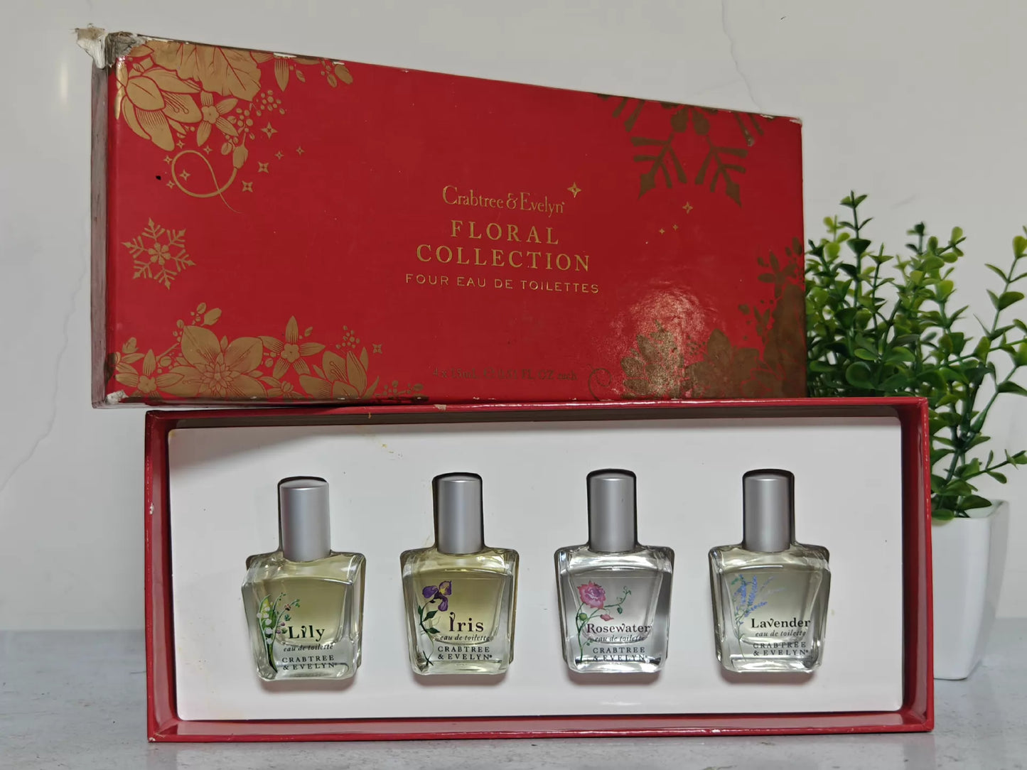 080826-23 Crabgreen 4x Set Parfum 15ml 0.5 oz