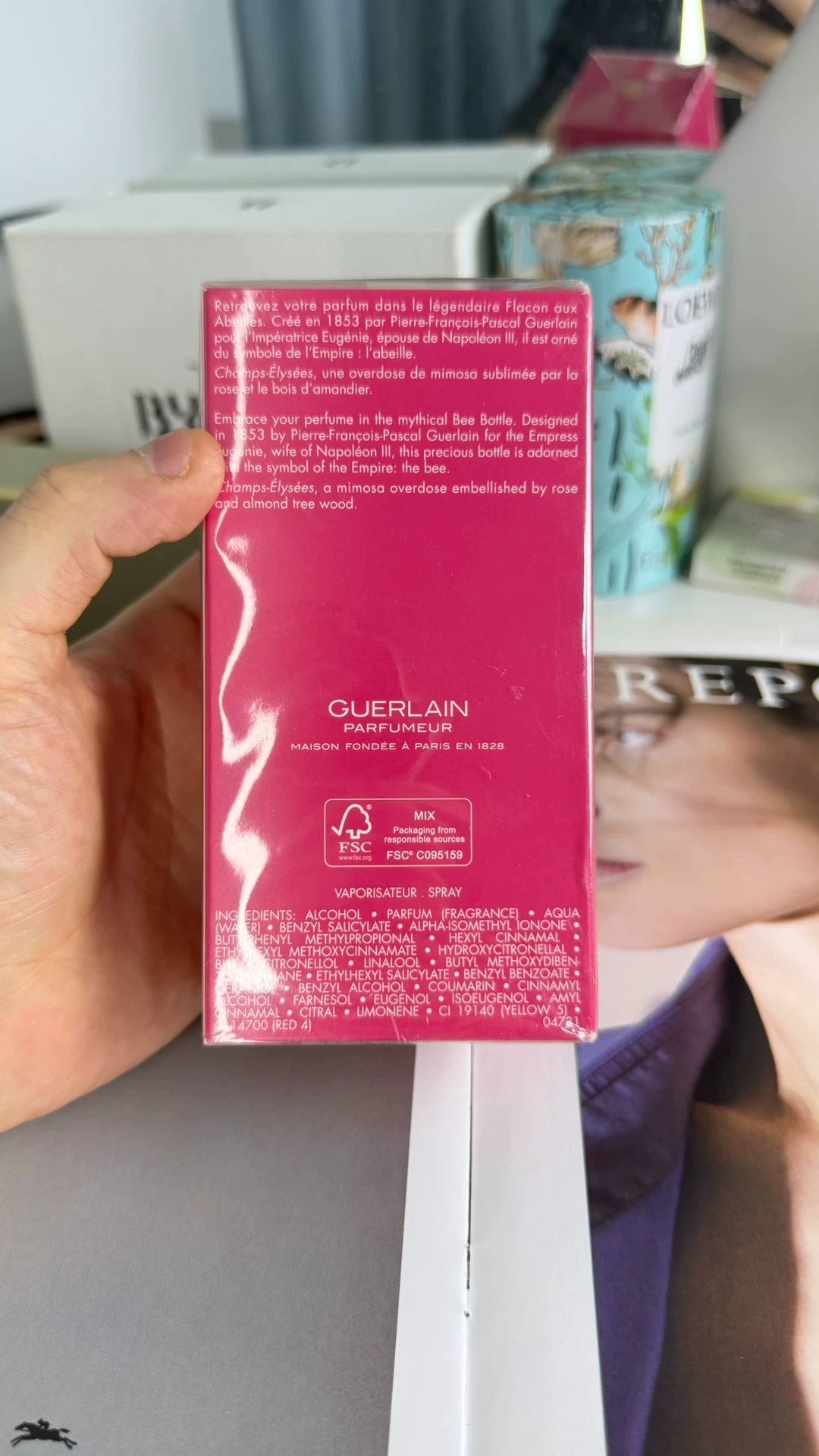 150926-211 Guerlain Pascal EDP 100ml 3.4 oz