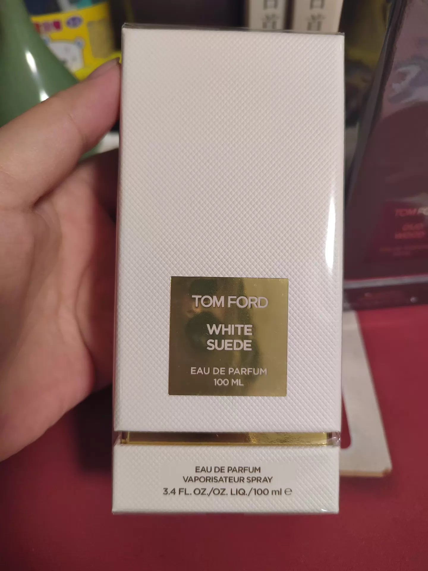 010926-11 Tom Ford TF White Suede EDP 100ml 3.4 oz