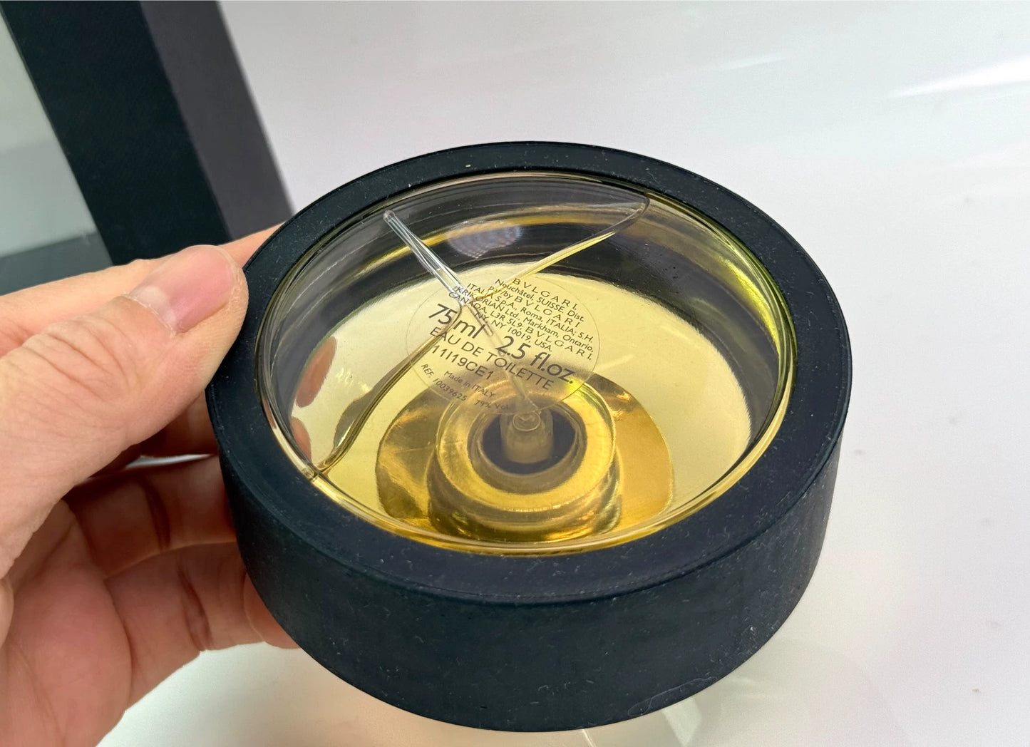 120126-67 Bvlgari Black EDT Parfum Perfume 74ml 2.5oz