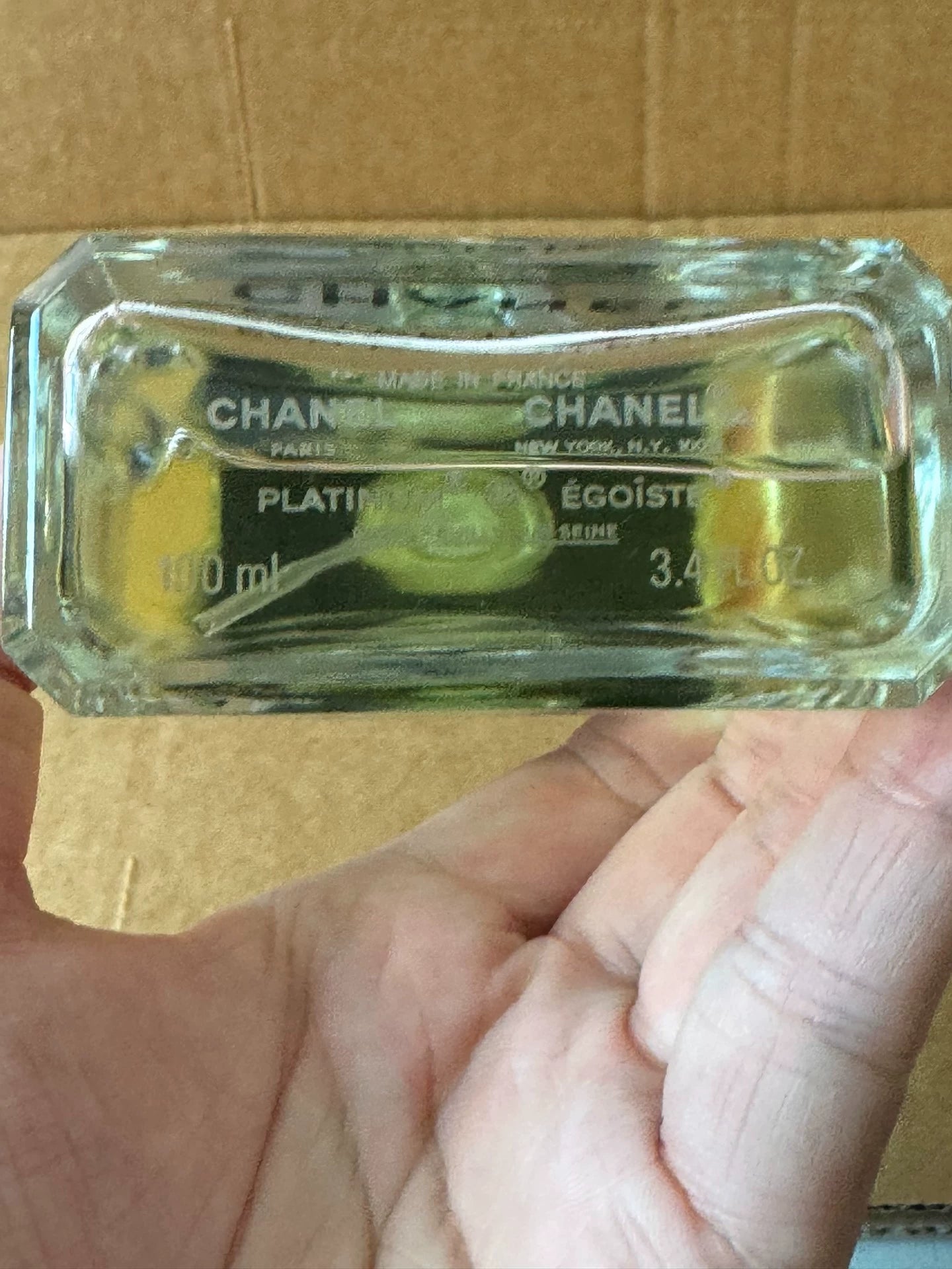 130125-77 Chanel Platinum men 100 ml 3.4 oz EDT eau de toilette