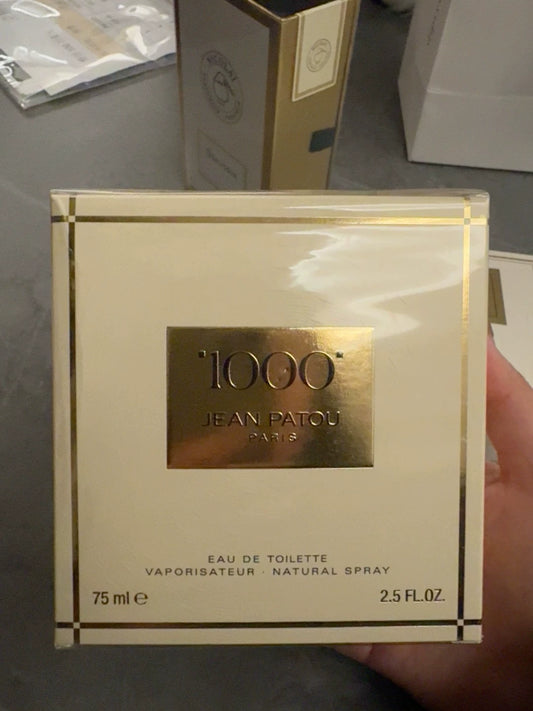 100625-71 Jean Patou 1000 Eau de Toilette EDT 75ml 2.5 oz