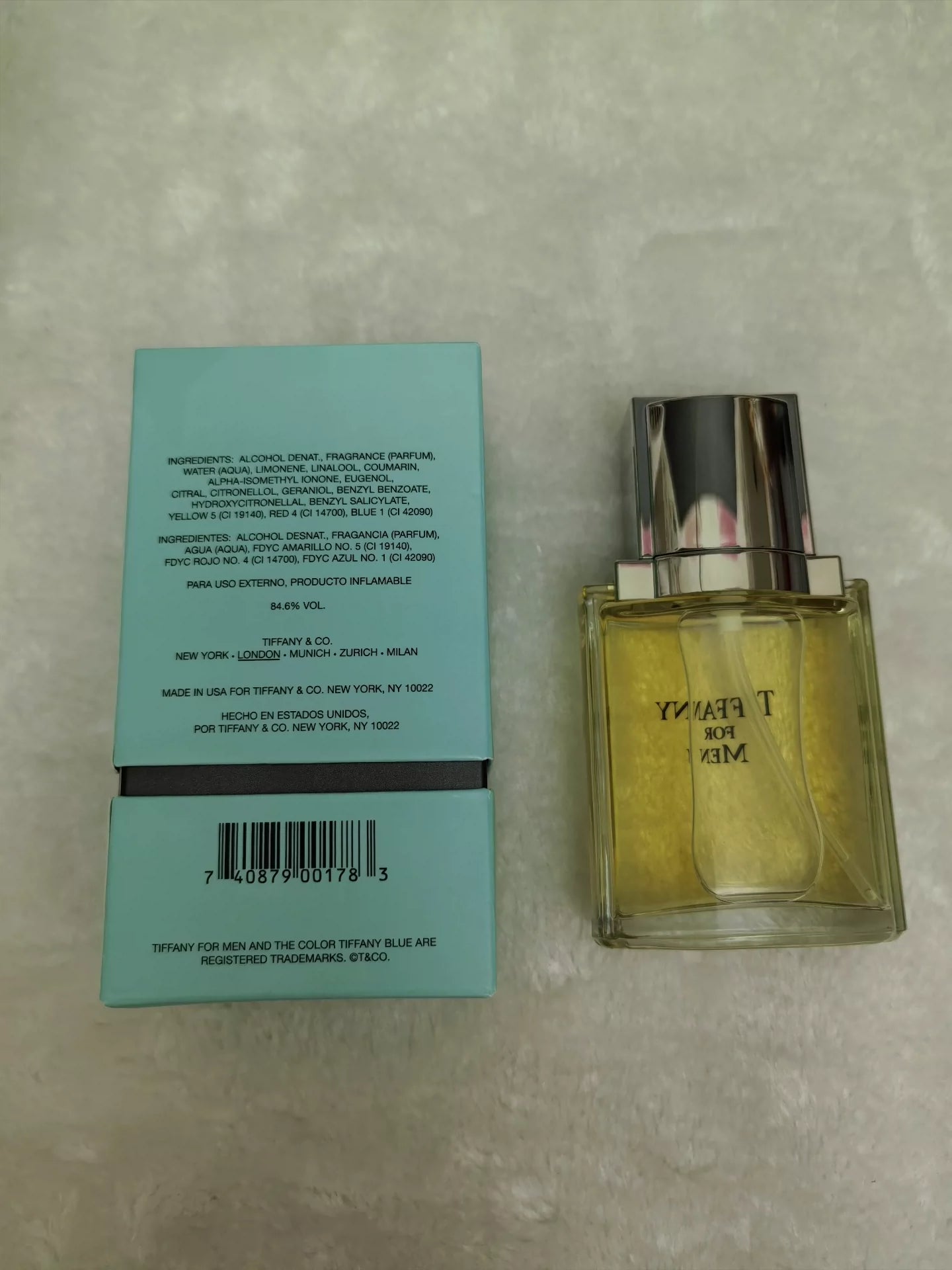 Jun25-bag-32 Tiffany Men  Eau de Cologne EDC 50ml 1.7oz