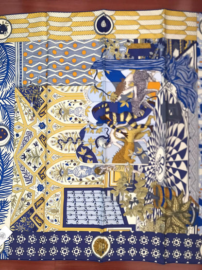 160826-scarf-35 Hermès Genuine silk scarf