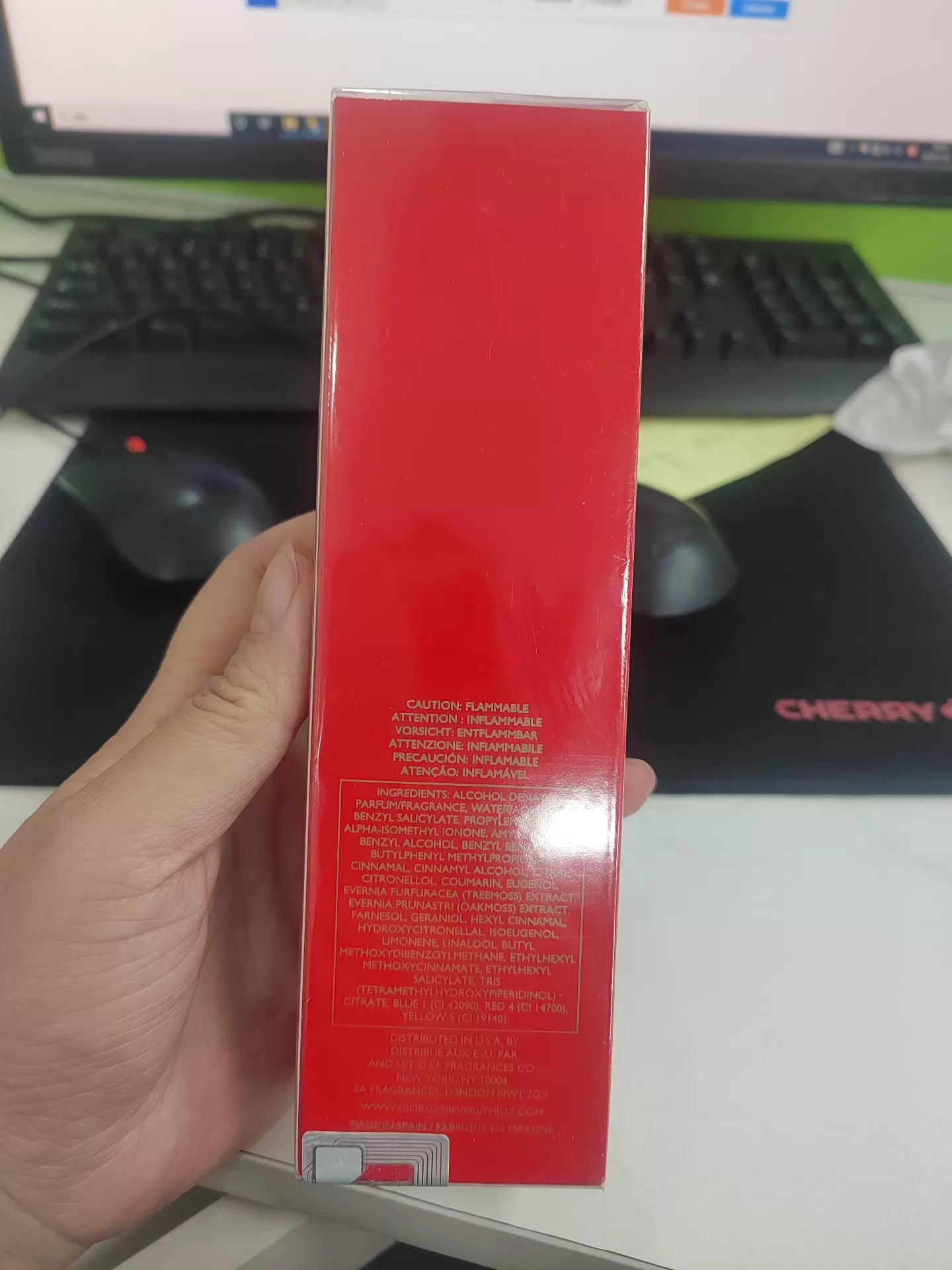 010926-103 Beverly Hills Red EDT 90ml 3 oz