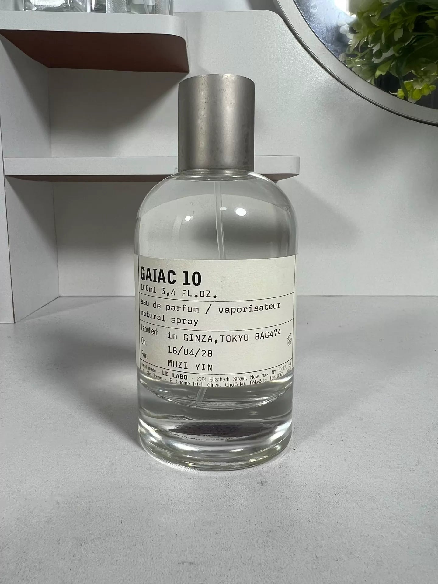 270726-177 Le Labo laboratory Tokyo Guaiac Perfume 100ml 3.4 oz