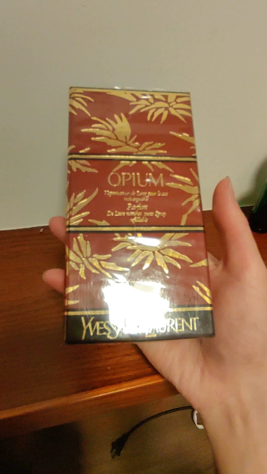 300825-37 Sealed YSL Saint Laurent Opium 7.5 ml 0.25 oz OPIUM Parfum