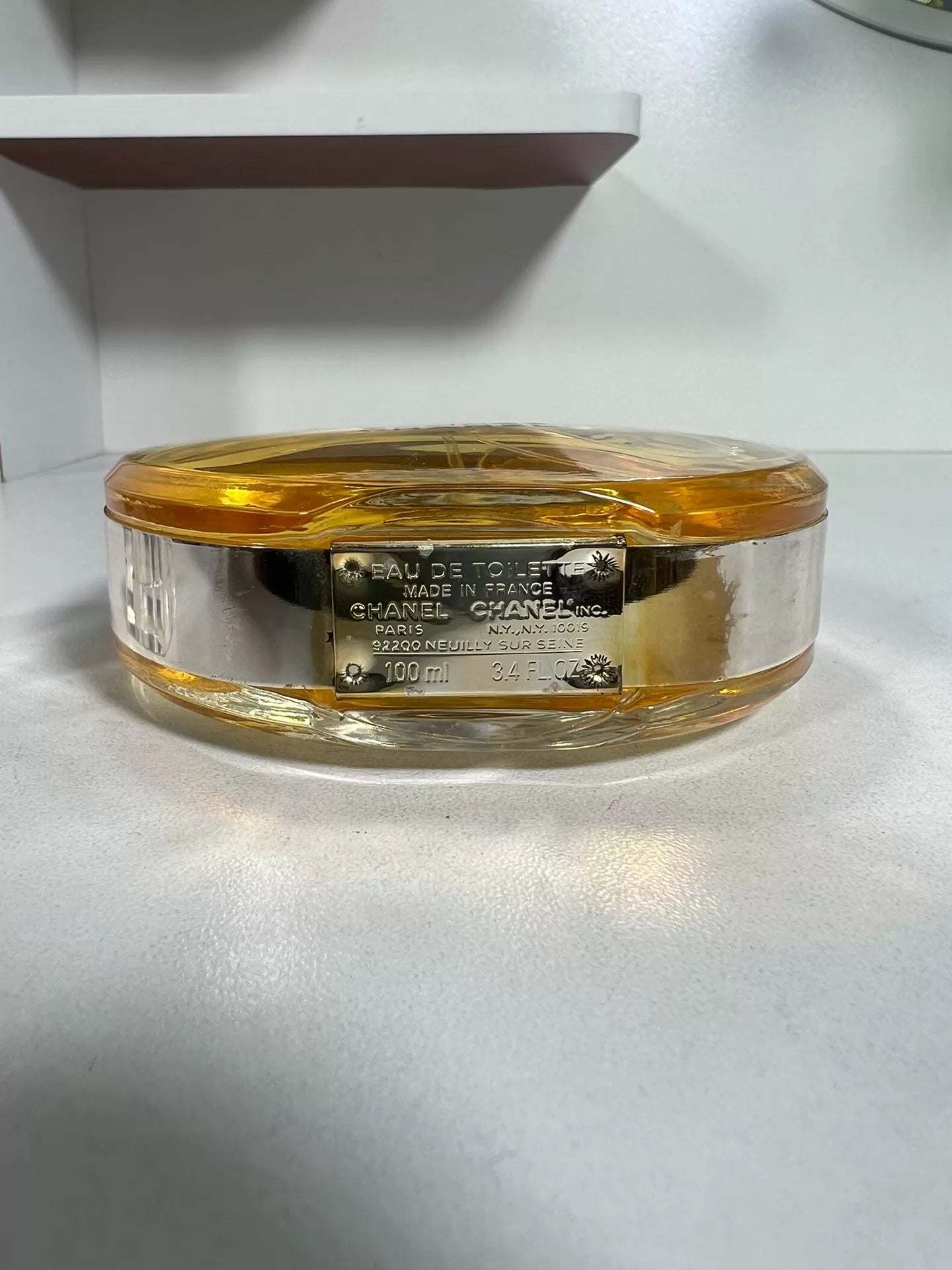 270726-96 Chanel Yellow Encounter without EDT 100ml 3.4 oz