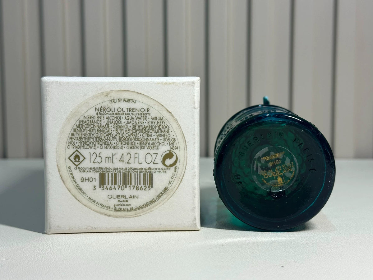150926-224 Guerlain Color Bottle Lake Blue Mini Night Orange Blossom Parfum 125ml 4.2 oz