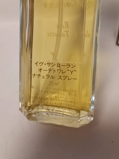 041125-26 Yves Saint Laurent  75ml 2.5 oz EDT eau de toilette