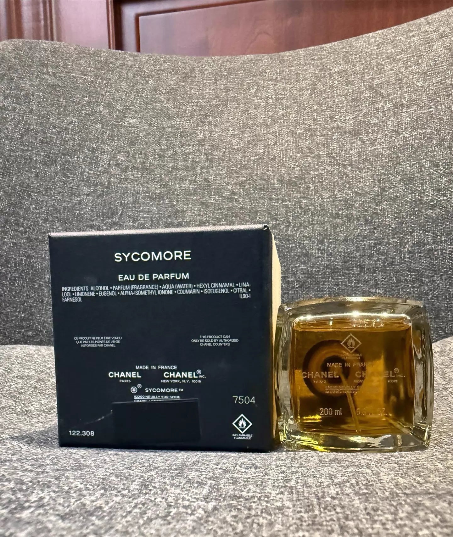 100626-12 Chanel sycamore shadow 200ml 6.8 oz EDP
