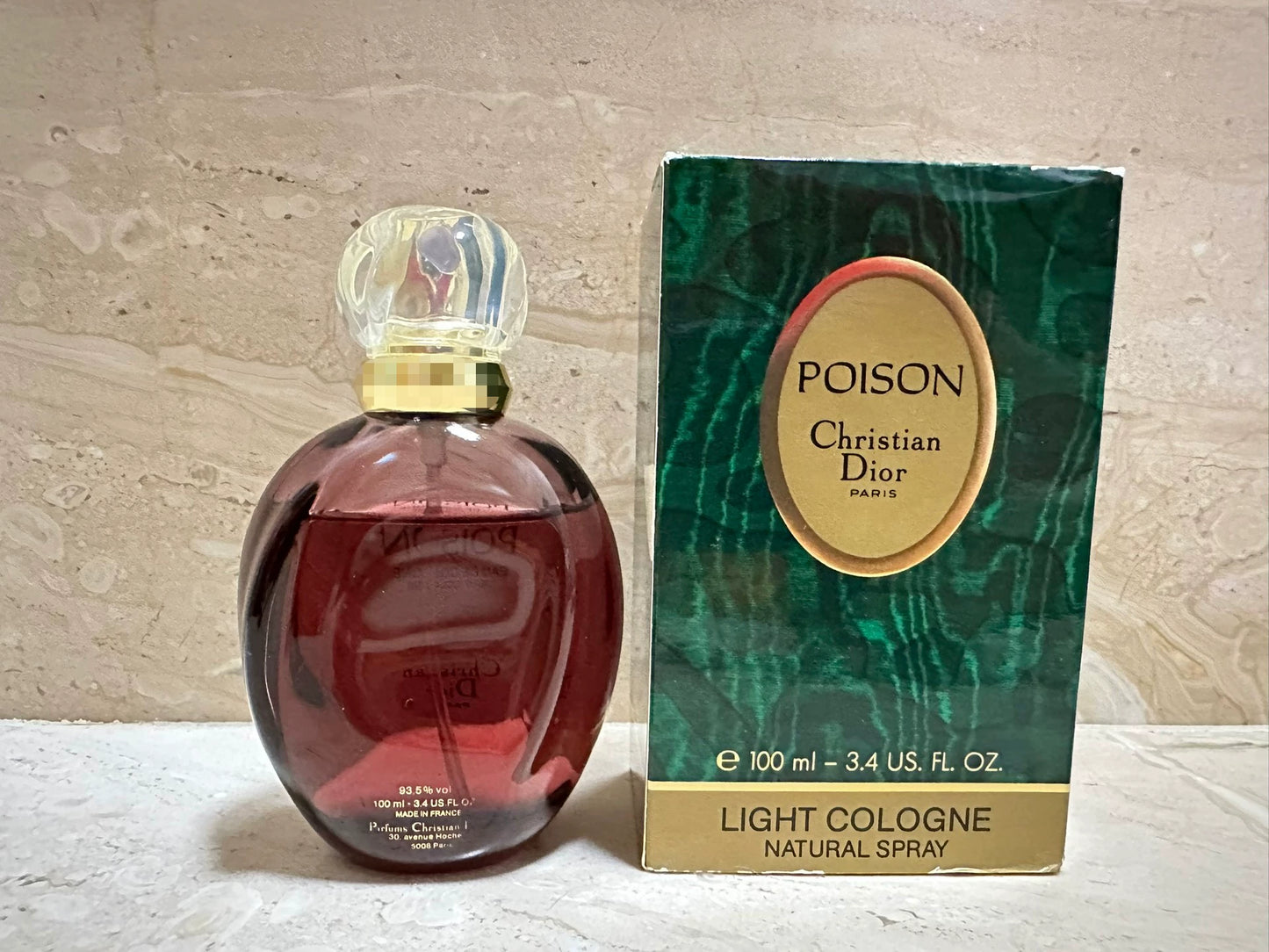 230226-56 Dior purple poison edc Cologne 100ml  3.4 oz