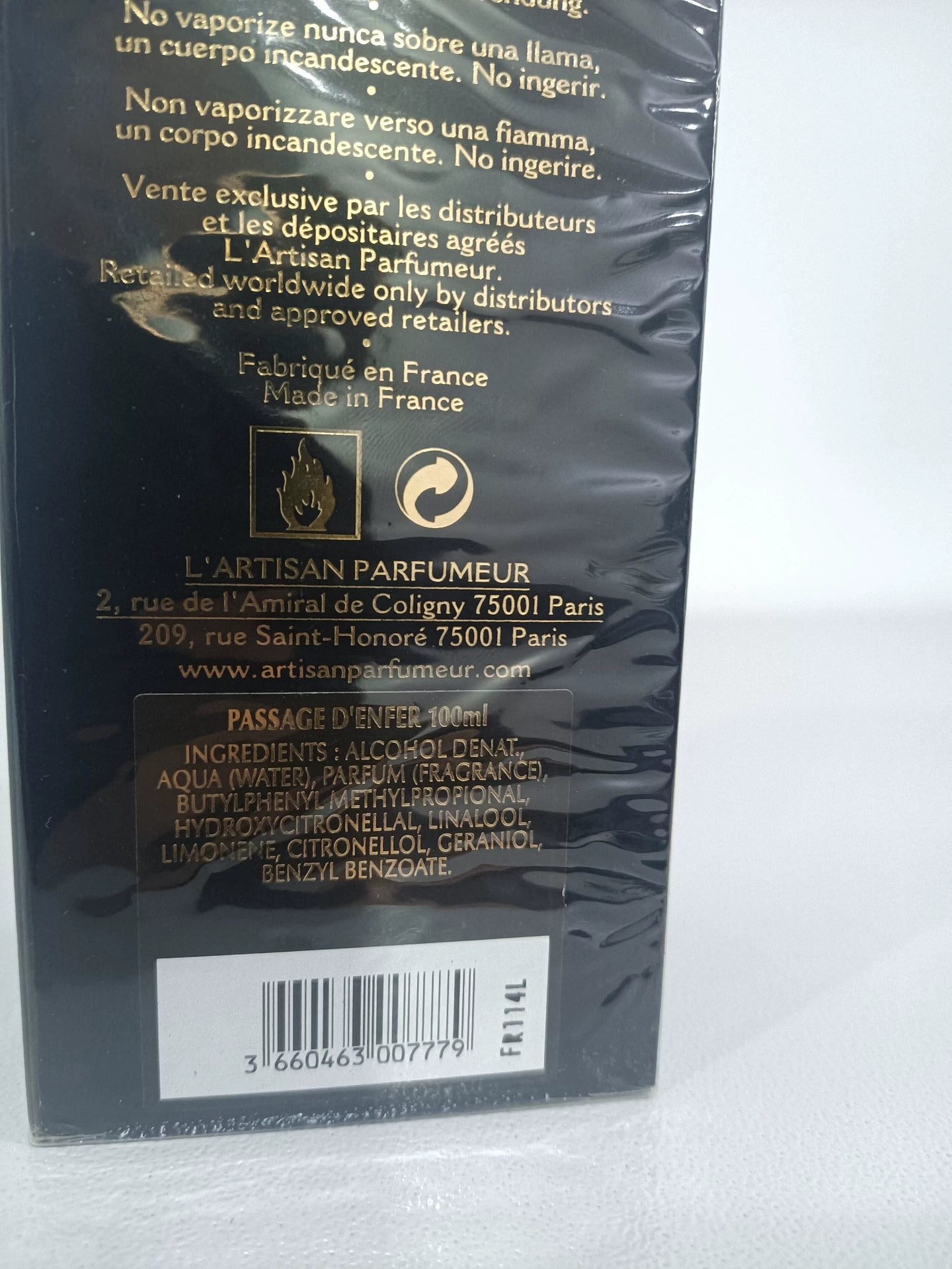 270326-27 Artisan Parfumeur Passage EDP 100ml