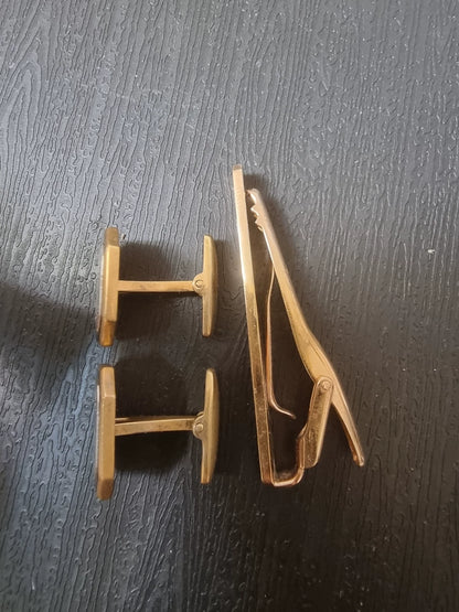 241025-78 Ysl Tie clip and button