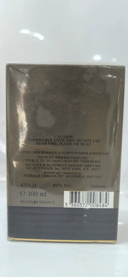 010625-4 Giorgio Armani 100ml 3.4oz eau pour homme