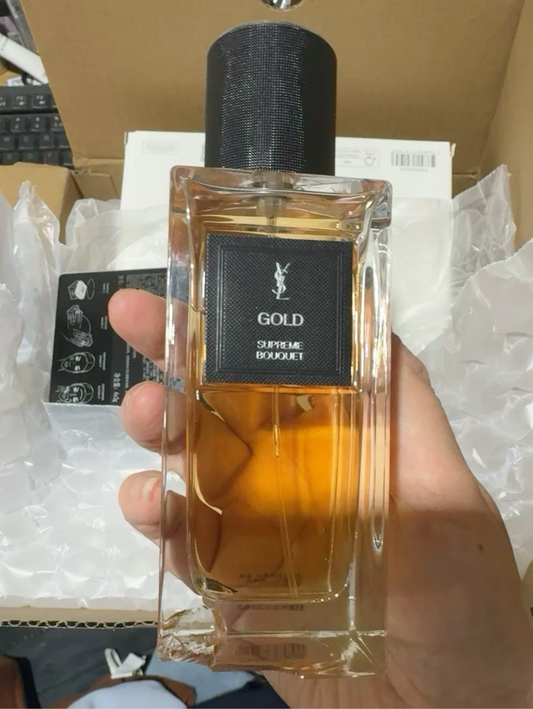 041026-58 Yves Saint Laurent gold jewelry Perfume 125ml 4.2 oz