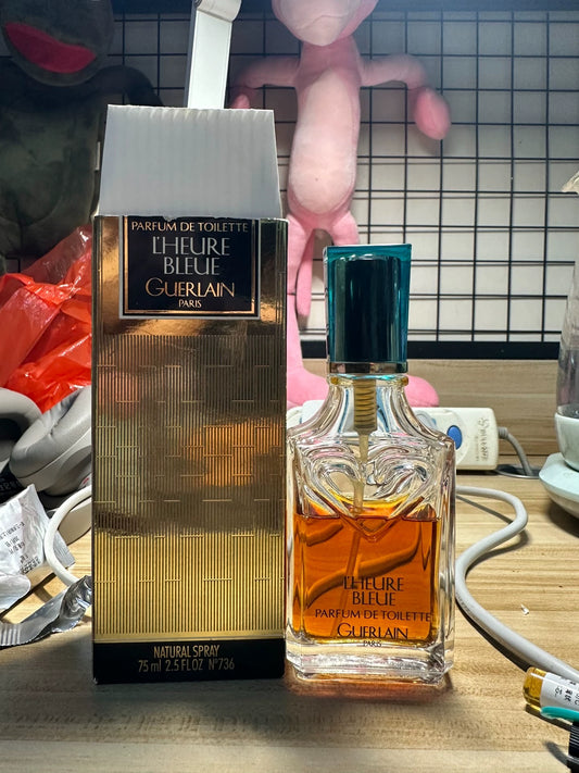 190326-48 Guerlain heure bleue toilette Parfum 75ml  2.5oz