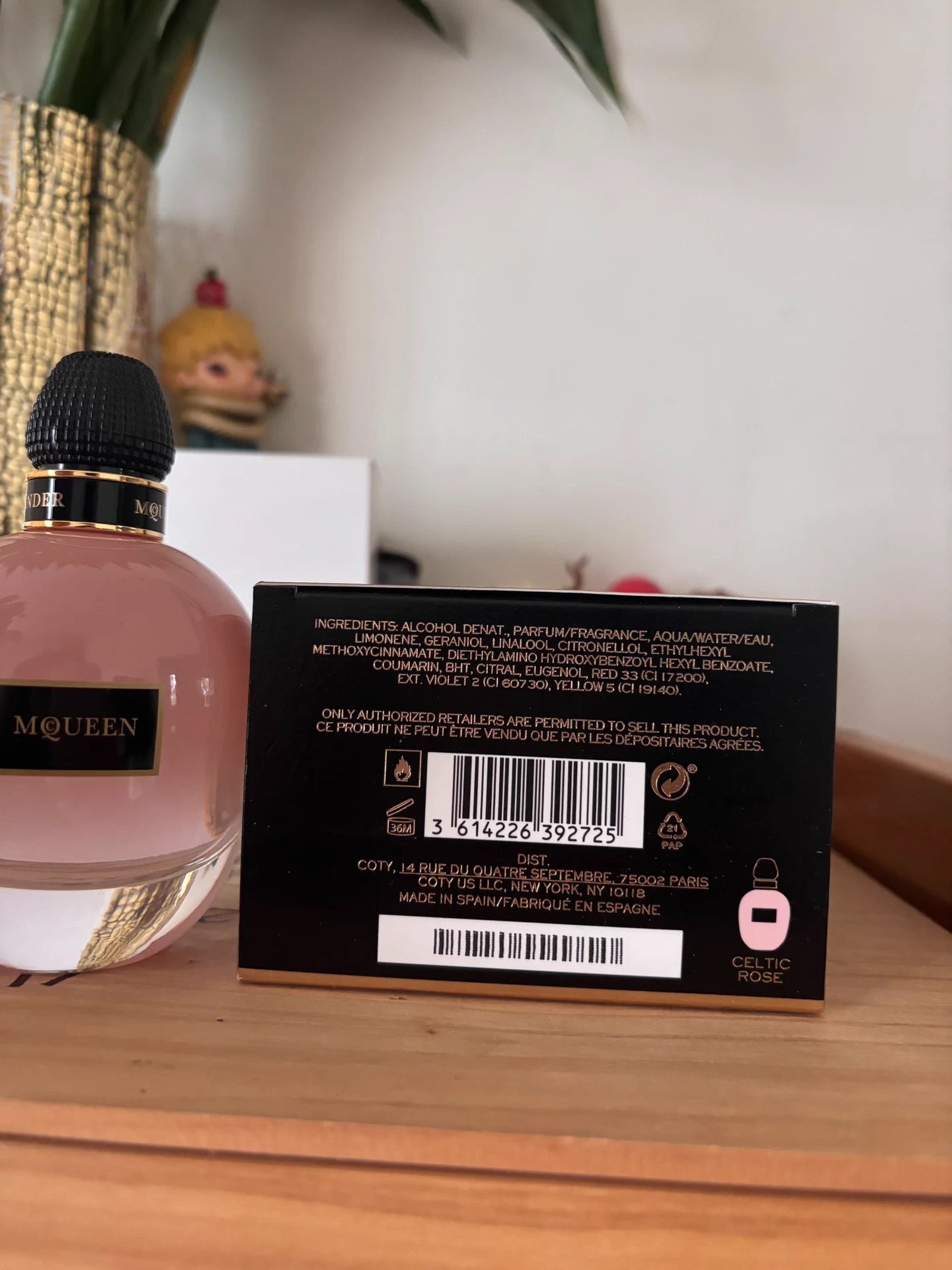 140126-27 MQUEEN Eau de Parfum EDP 74ml 2.5oz