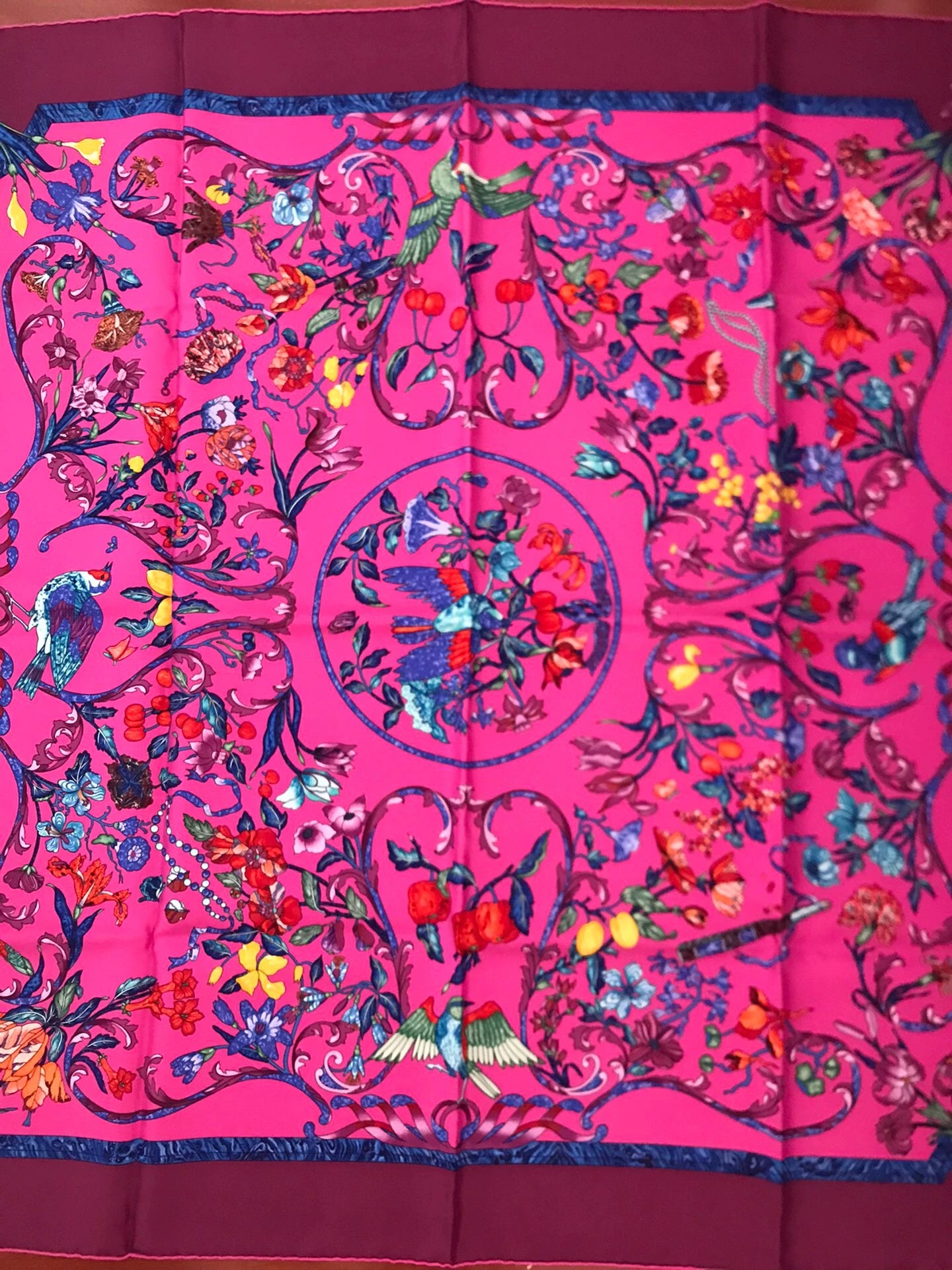 160826-scarf-61 Hermès Genuine silk scarf