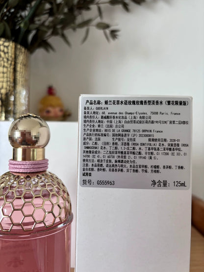140126-70 Guerlain 125ml 4.2oz Aqua Allegoria Rosa Rossa