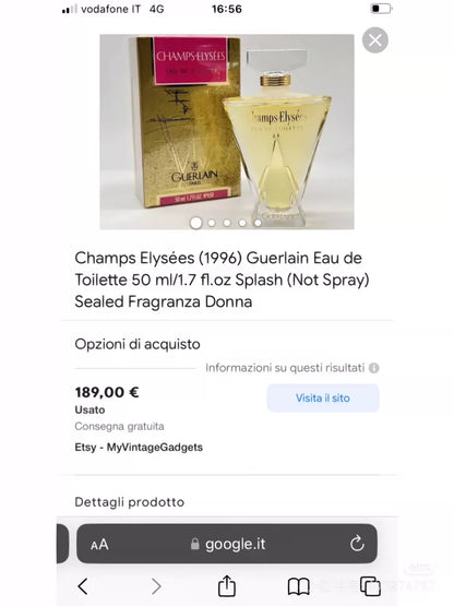 010325-44 Guerlain Champs Elysees EDT 30ml  1 oz eau de toilette