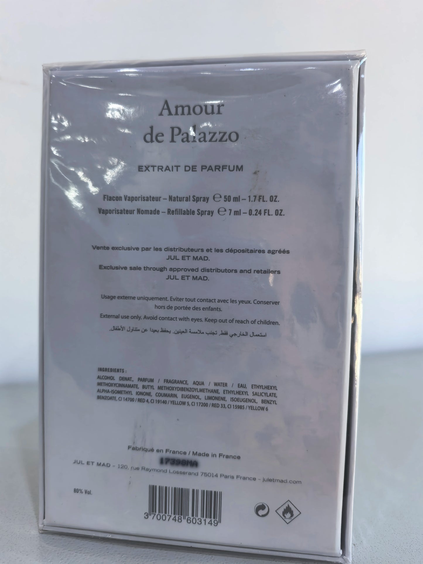 200826-40 Mad Paris Amour 50ml 1.7 oz