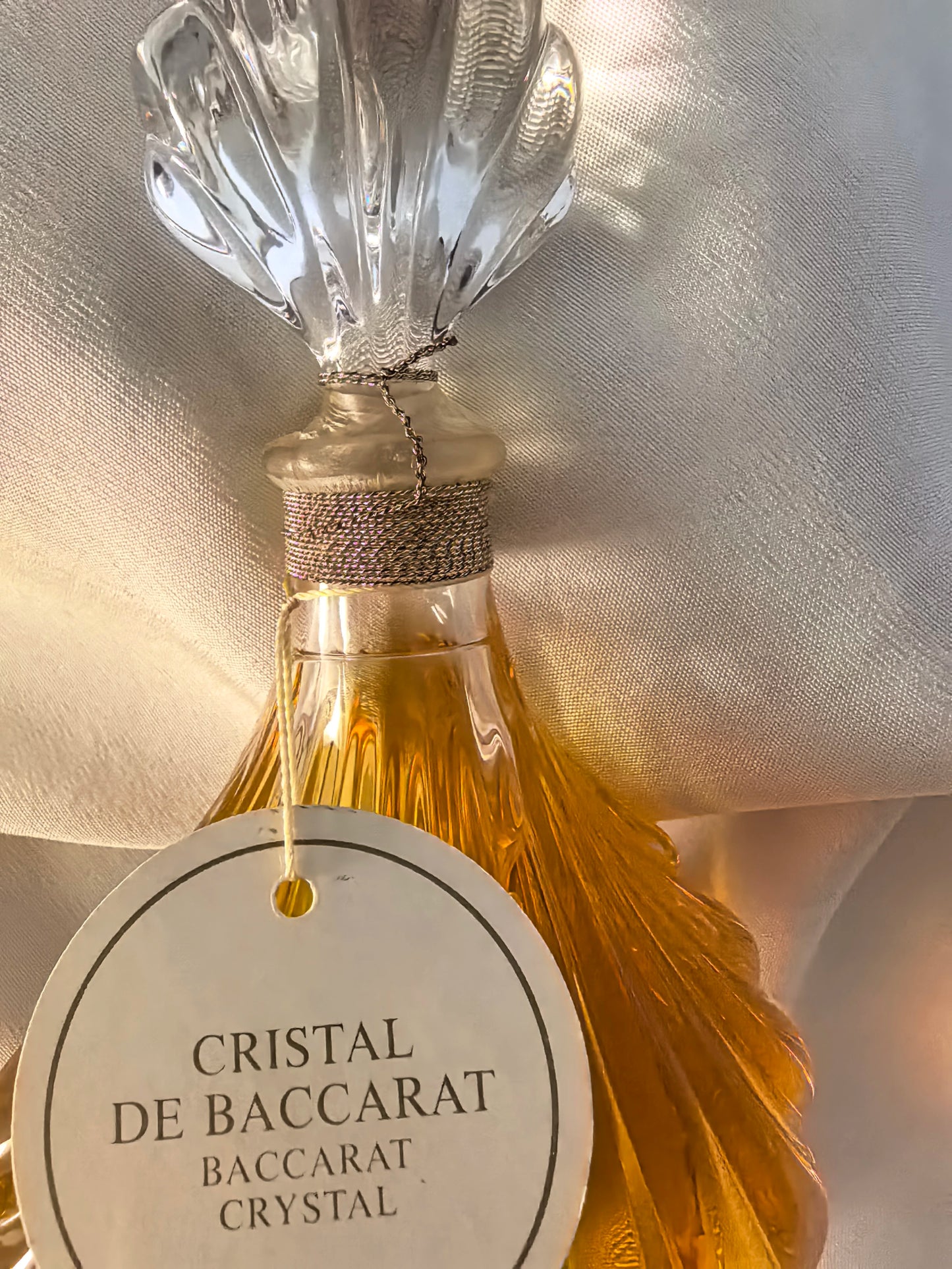 200826-5 Caron Baccarat crystal glass 100ml 3.4 oz