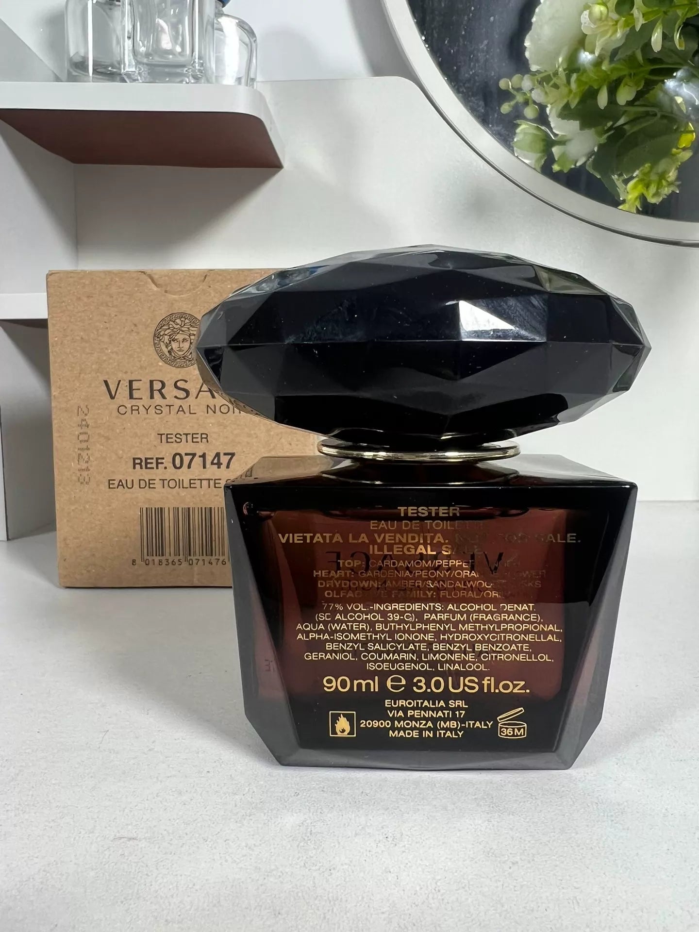 270726-108 CK Versace Bla Diamond Parfum 90ml 3 oz